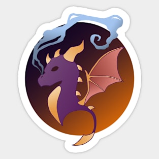 PurpleDragon Sticker